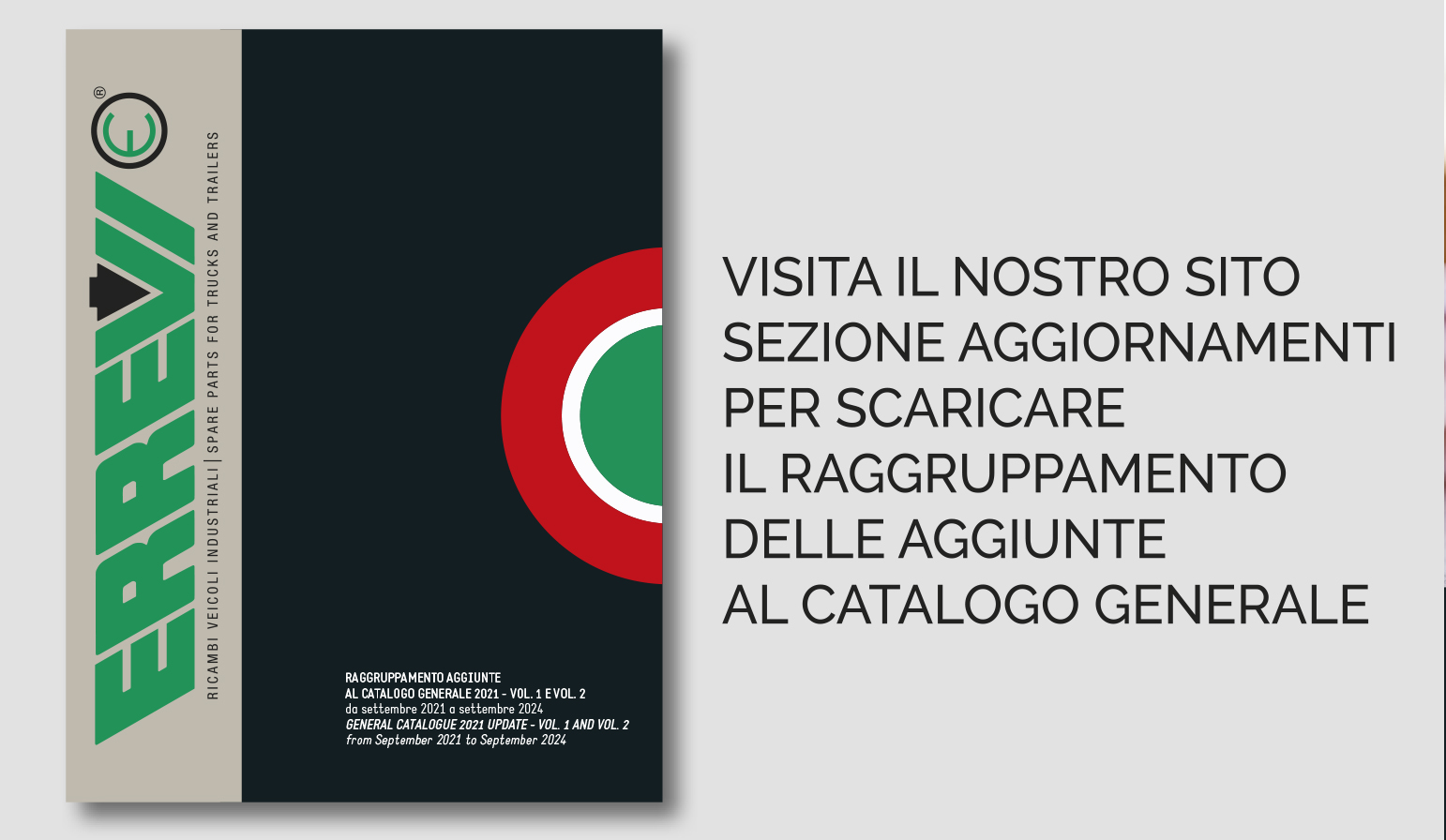 RAGGRUPPAMENTO AGGIUNTE AL CATALOGO GENERALE 2021